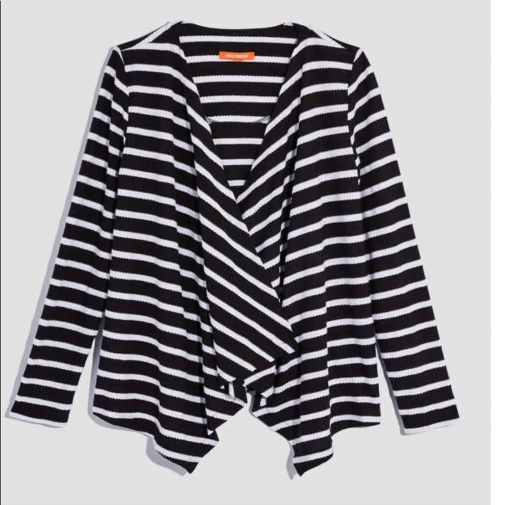 Joe Fresh Striped Cardigan Size S